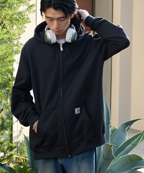 Carhartt（カーハート） ジップアップパーカー M グレー メンズ