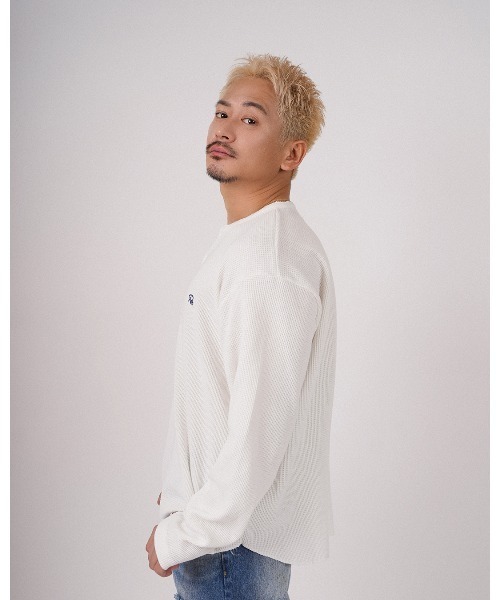 「#Re:room」 長袖Tシャツ FREE ホワイト メンズ_画像3