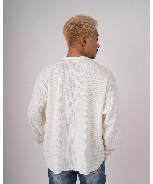 「#Re:room」 長袖Tシャツ FREE ホワイト メンズ_画像4
