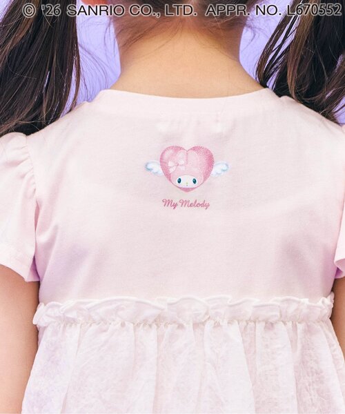 sanrio（サンリオ） tシャツ 「マイメロディ＆クロミ」WEB限定