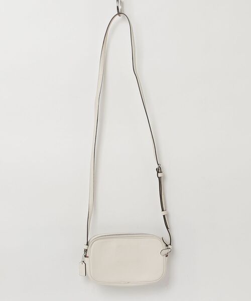 美品　COACH ショルダーバッグ ホワイト レザー　cj517 COACH（コーチ） ショルダーバッグ - ホワイト レディース : ZOZOTOWN