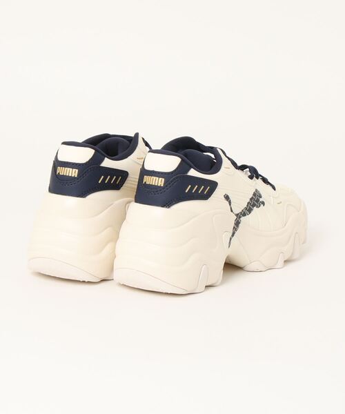 「PUMA」 ローカットスニーカー 25.0cm ベージュ系その他 レディース_画像2