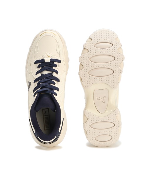 「PUMA」 ローカットスニーカー 25.0cm ベージュ系その他 レディース_画像7
