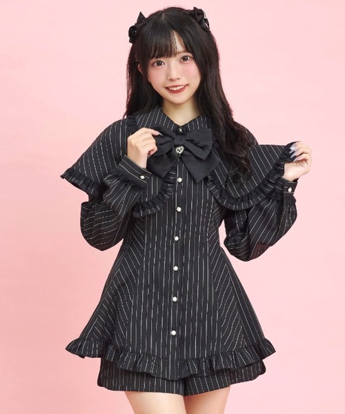 「Secret Honey」 セットアップ MEDIUM ブラック レディース_画像4