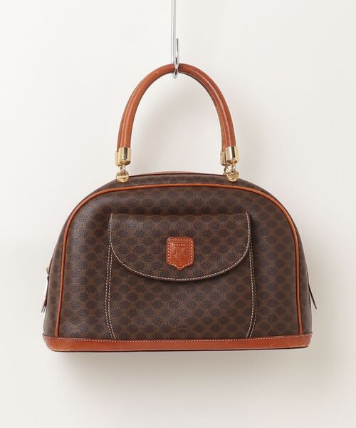 CELINE（セリーヌ） マカダム ハンドバッグ - ブラウン レディース