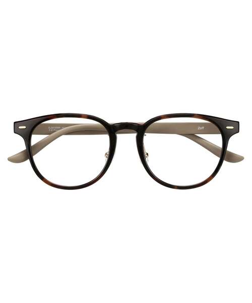 Zoff（ゾフ） 伊達メガネ メガネ 眼鏡 ボストン型 メガネ｜軽量 黒縁
