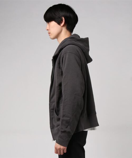 LES TIEN ZIP HOODIE ブラック L Heavyweight Zip Hoodie | LES TIEN Mens Collection – L E S T I E N