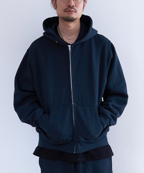 LES TIEN（レスティエン） パーカー LES TIEN CROPPED ZIP HOODIE (CF