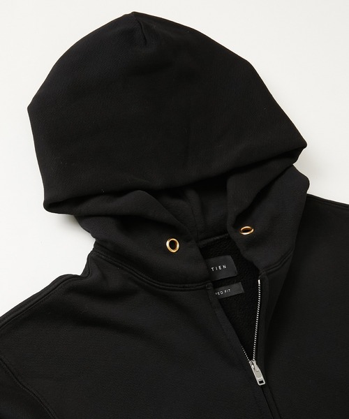 LES TIEN（レスティエン） パーカー LES TIEN CROPPED ZIP HOODIE (CF