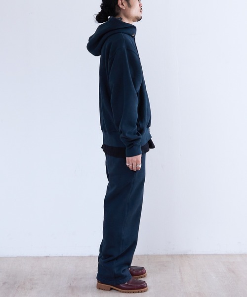 ＪＹです。LES TIEN グレー フルジップフーディ セール】LES TIEN CROPPED ZIP HOODIE SWEATER (CF-1011-PD)（パーカー