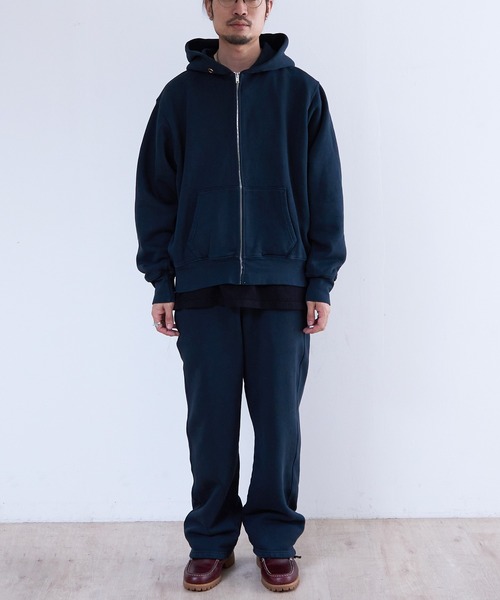 LES TIEN ダークグレー フード付きパーカー Lサイズ Les Tien コットン パーカー | ブラック | FARFETCH JP