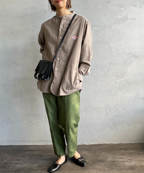 得価新品 シャツ ブラウス コットンフランネル バンドカラーシャツ ZOZOTOWN PayPayモール店 - 通販 - PayPayモール 超激安人気