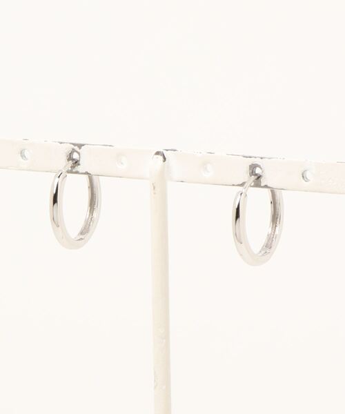 ピアス シンプリーフープピアス  Silver925 レディース メンズ | Fun & Daily | 02