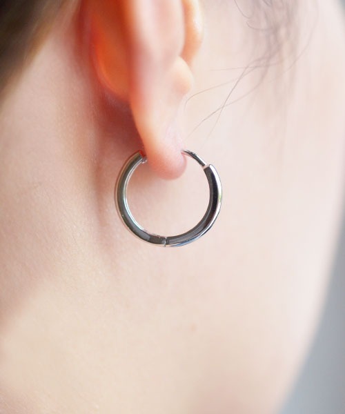 ピアス シンプリーフープピアス  Silver925 レディース メンズ | Fun & Daily | 05