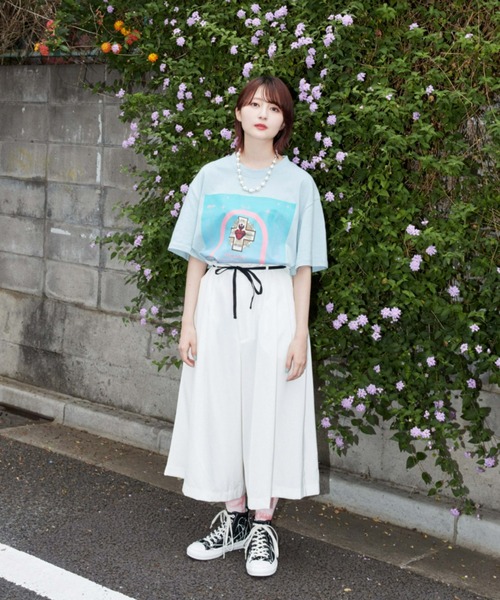 room.13半袖Tシャツ 黒 graphic T-shirt3（Tシャツ/カットソー）｜room.13（ルーム