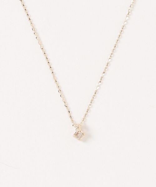 NOJESS（ノジェス） ネックレス K10ダイヤモンドネックレス レディース