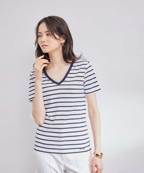 ロペです ROPE' 「ROPE'」 Vネックニット 38 ピンク レディース