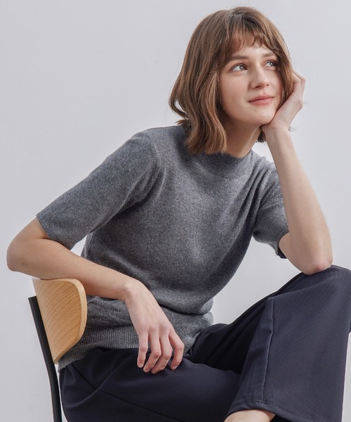 tシャツ 「ELOOPS」クルーネック フィットニットTシャツ・プルオーバー レディース メンズ tシャツ 「ELOOPS」クルーネック フィットニットTシャツ・プル