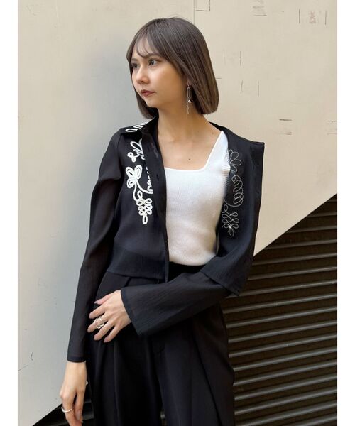 MUSE ニット セール☆1990円→990円 シアーメッシュニットトップス