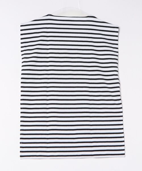 tシャツ LONG SLIT SLEEVELESS BOAT NECK P.O. ロング スリット スリーブレス ボートネック プルオーバー レディー ORCIVAL tシャツ LONG SLIT SLEEVELESS BOAT NECK P.O. ロング
