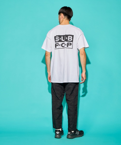 SUB POP tシャツ S/S PRINT TEE”SINGLES CLUB VOL.8” / ショート
