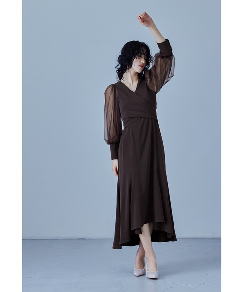 niana（ニアナ） ドレス クロスデザインブラウスセットドレス 結婚式