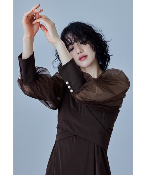 niana（ニアナ） ドレス クロスデザインブラウスセットドレス 結婚式