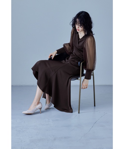 niana（ニアナ） ドレス クロスデザインブラウスセットドレス 結婚式