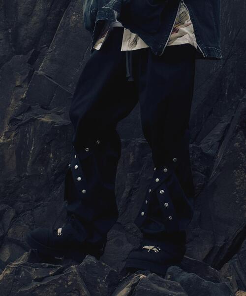 パンツ A.F ARTEFACT/エーエフ・アーティファクト/Belt Parts Long Pants メンズの画像