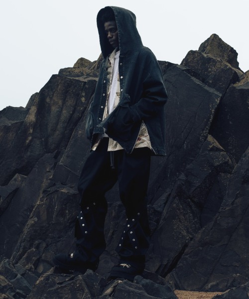 パンツ A.F ARTEFACT/エーエフ・アーティファクト/Belt Parts Long Pants メンズの画像