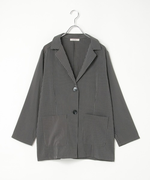notch.（ファッション） ジャケット テーラードジャケット ストライプ