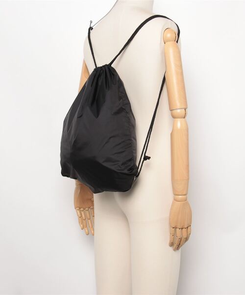 topologieブラック ナイロン エコバッグ限6月出荷 エコバッグ 「BAGS/バッグス」ナイロン ジムサック : ZOZOTOWN