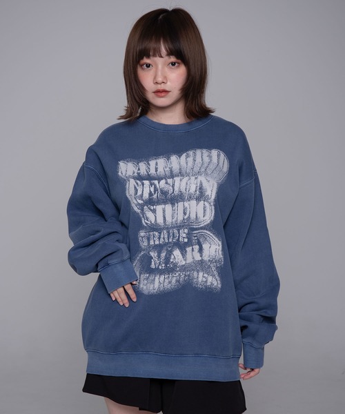 MAHAGRID トレーナー スウェット 「mahagrid/マハグリッド