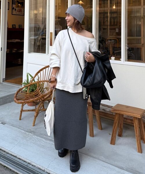 Discoat（ディスコート） スカート 「伸縮性/手洗い可能/前後2WAY