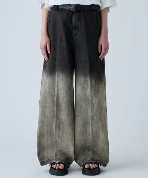 VELNUS ジーンズ 「VELNUS」Vintage design gradation crack
