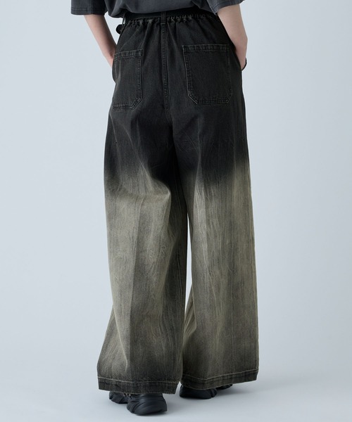 VELNUS ジーンズ 「VELNUS」Vintage design gradation crack