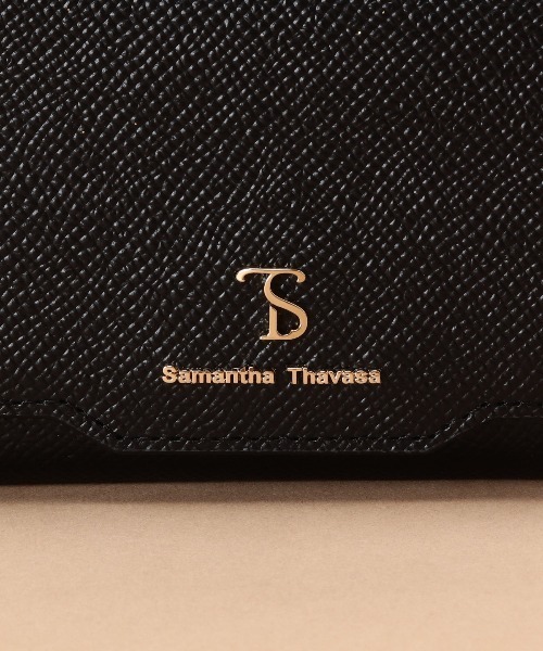 国内買付 可愛い【Samantha Thavasa】シンプルラメ 三つ折り財布 Samantha Thavasa｜シンプルラメ 三つ折り財布 | Rakuten