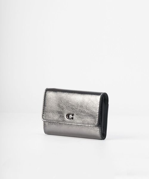 COACH 財布 エッセンシャル ミディアム フラップ ウォレット