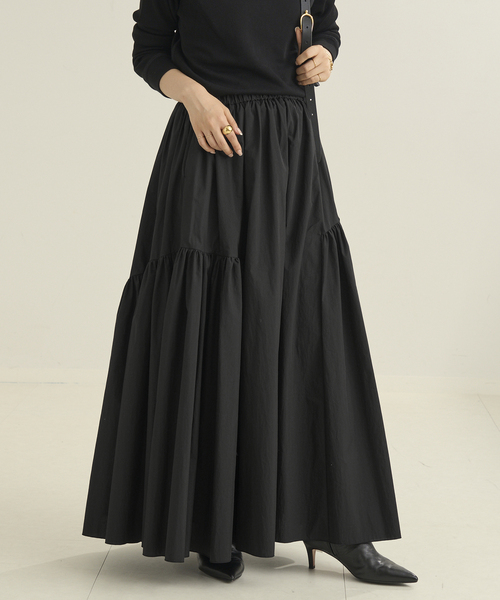 plage typewriter asymmetry スカート plage（プラージュ） ロング スカート typewriter asymmetry スカート