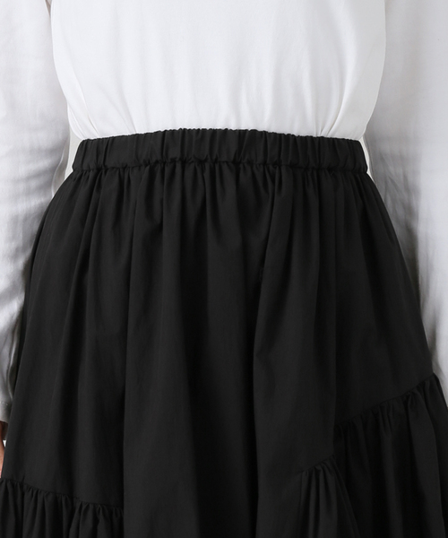 plage（プラージュ） スカート typewriter asymmetry スカート