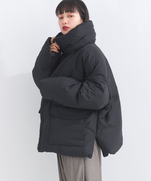 terrace ダウンコート ダウンジャケット シームレスファイバーダウン 