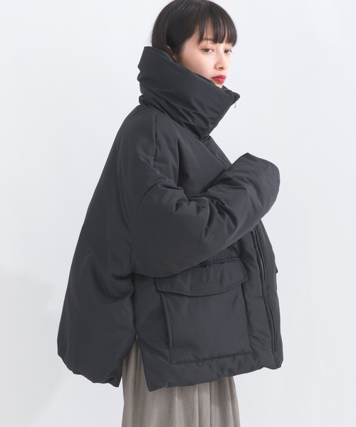 ダウンジャケット・コート KARURA DOWN JACKET terrace ダウンコート ダウンジャケット シームレスファイバー