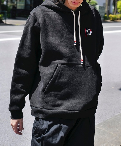 roial パーカー HOODIE/ROIAL(ロイアル)ワンポイントロゴ刺繍