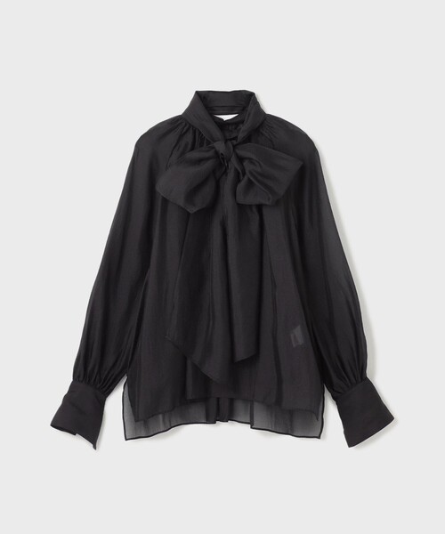 GRACE CONTINENTAL ブラウス シャツ シアーボウタイブラウス GRACE CONTINENTAL ブラウス シャツ シアーボウタイブラウス