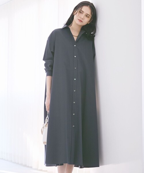 23区（ニジュウサンク） シャツワンピース 「SLOW/一部店舗限定