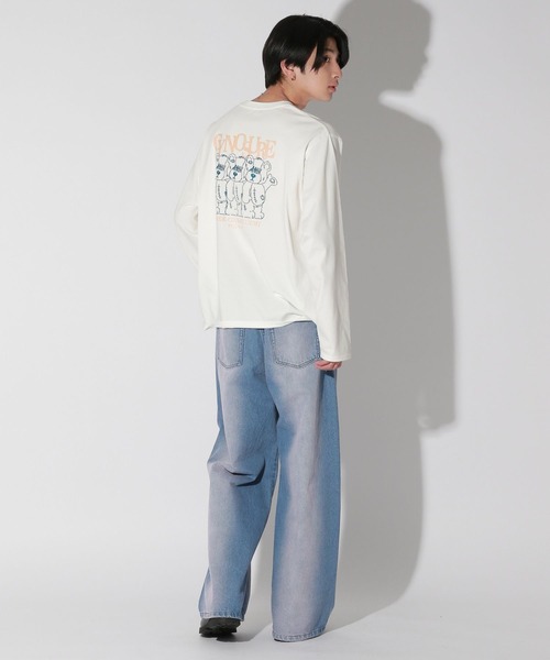 Anui tシャツ 「UNISEX/2サイズ展開」GRMベアー三つ子ロンT