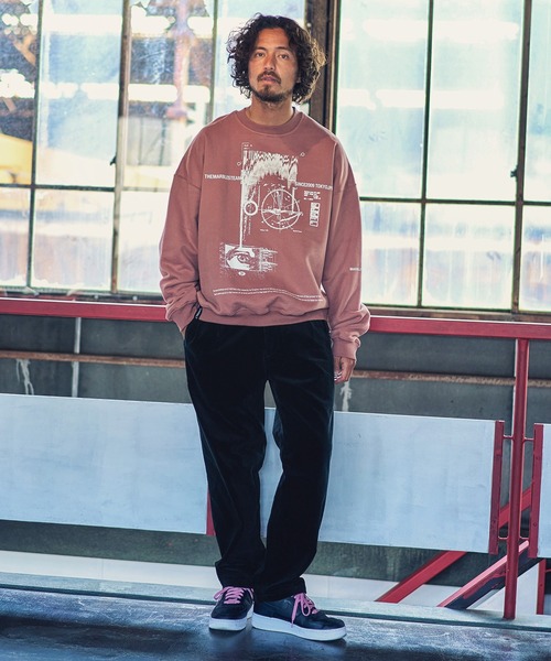 「MARBLES」 コーデュロイパンツ S ブラック メンズ_画像3