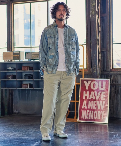 「MARBLES」 コーデュロイパンツ S ブラック メンズ_画像9