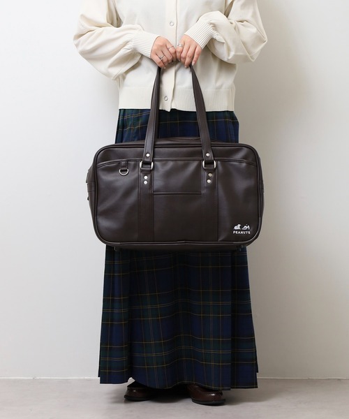 PORTER＆SNOOPY ボストンバッグ SNOOPY スヌーピー ボストンバッグ 撥水 大容量 2way ショルダー