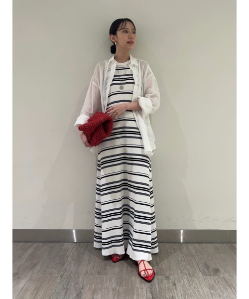 Mila Owen ワンピース クルーネックアメスリニットワンピース